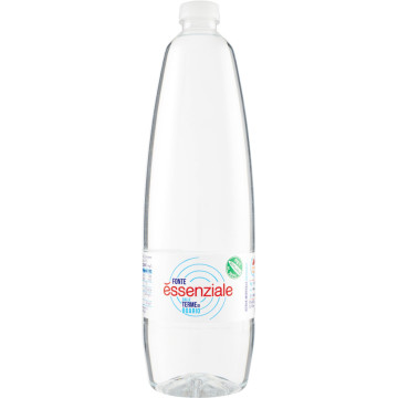 Acqua Fonte Essenziale Naturale da 1 litri in plastica-PET - Scegli il numero di casse