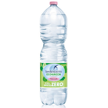Acqua San Benedetto Naturale da 2 litri in plastica-PET - Scegli il numero di casse