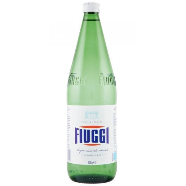 Acqua Fiuggi Naturale da 1 litri in vetro a perdere - Scegli il numero di casse Acqua Fiuggi Naturale da 1 litri in vetro a perdere - Scegli il numero di casse