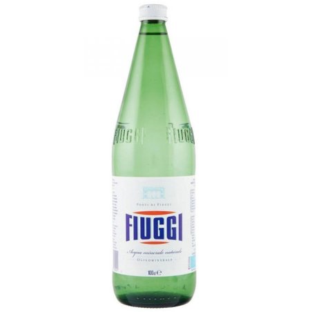 Acqua Fiuggi Naturale da 1 litri in vetro a perdere - Scegli il numero di casse
