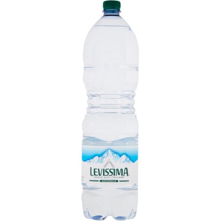 Acqua Levissima Naturale da 2 litri in plastica-PET - Scegli il numero di casse