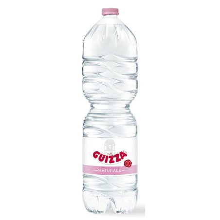 Acqua Guizza Naturale da 2 litri in plastica-PET - Scegli il numero di casse
