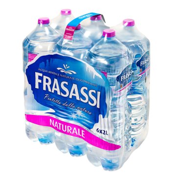 Acqua Frasassi Naturale da 2 litri in plastica-PET - Scegli il numero di casse 2